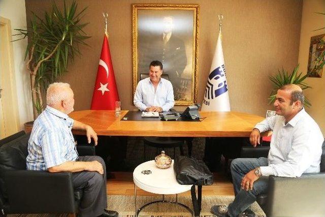 Bodrum Alevi Bektaşi Kültür Derneği’nden Başkan Kocadon’a Ziyaret 1