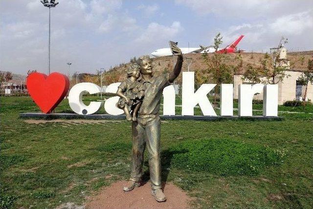 Çankırı’da Sokak Heykelleri Görücüye Çıktı