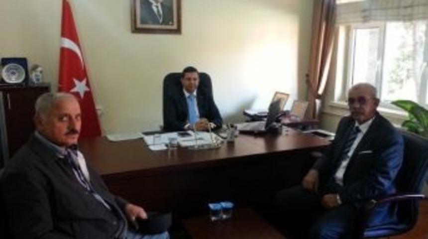 Başkan Küçükçiftçi’den Kaymakam Özderin’e Ziyaret