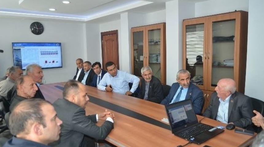 Maski Muhtarlara Yatırımlarını Anlattı