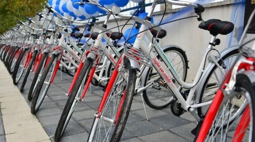 Erbaa Belediyesine 500 Bisiklet Hediyesi