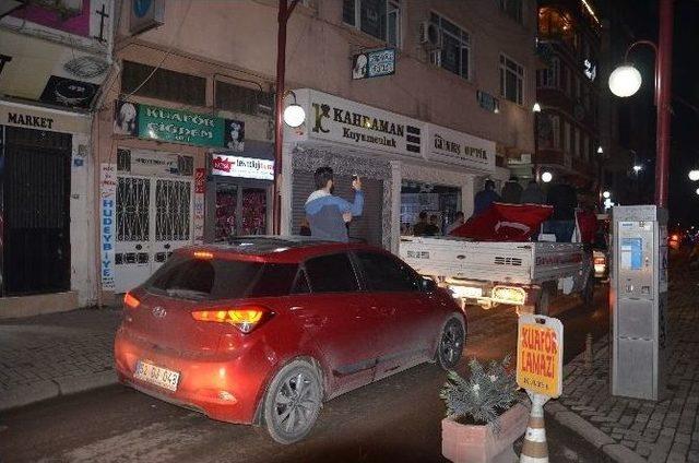 Fatsa’da Pkk’ya Konvoylu Tepki