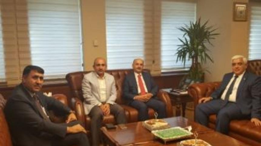 &Ccedil;alışma Ve Sosyal G&uuml;venlik Bakanı M&uuml;ezzinoğlu&rsquo;na Ziyaret