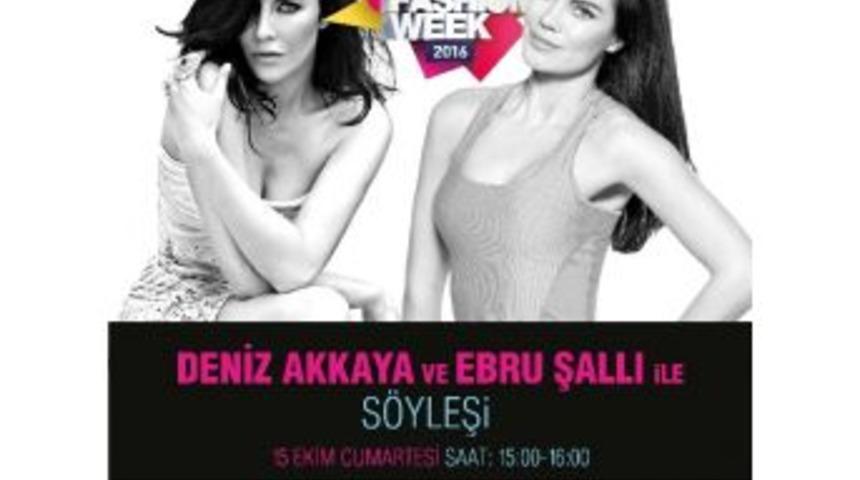Deniz Akkaya Ve Ebru Şallı&rsquo;dan İzmir&rsquo;de Moda S&ouml;yleşisi