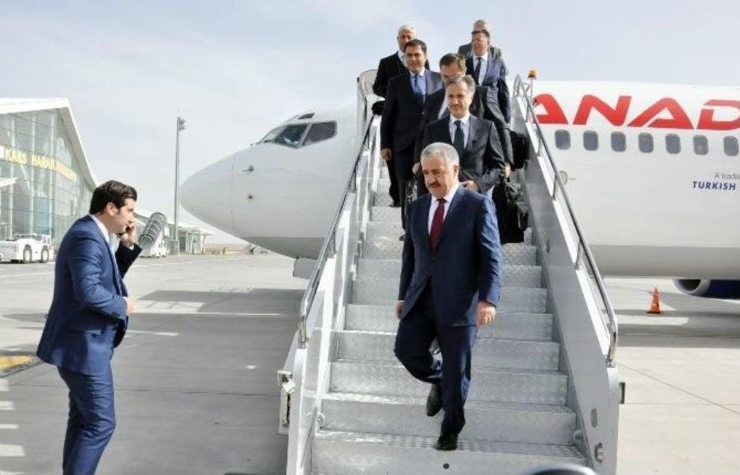 Ulaştırma, Denizcilik Ve Haberleşme Bakanı Arslan, Kars&rsquo;ta