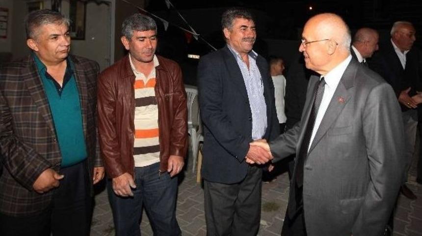 Başkan Yaşar, &Ccedil;amlıderelileri Ziyaret Etti