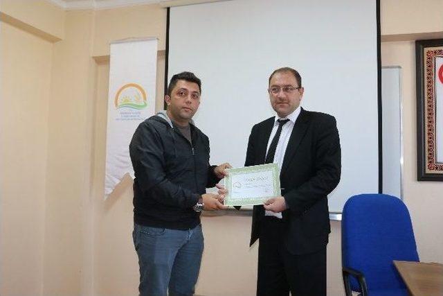 Gıda Kontrol G&ouml;revlisi Eğitimi Tamamlandı 1
