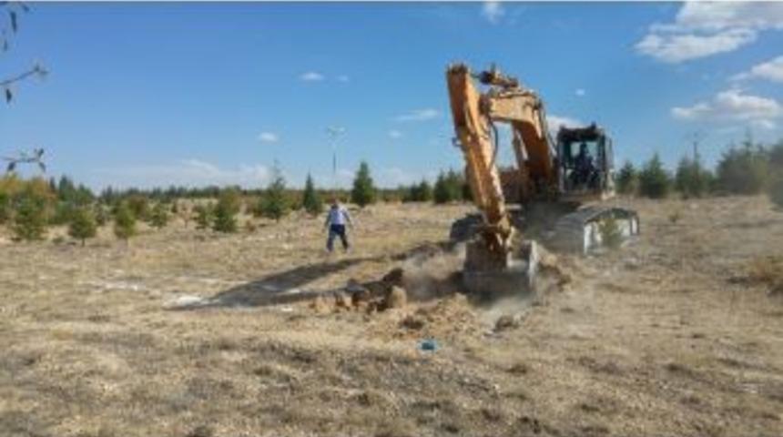 Karaman&rsquo;da T&uuml;rk D&uuml;nyası K&uuml;lt&uuml;r Parkı&rsquo;nda &Ccedil;alışmalar Başladı