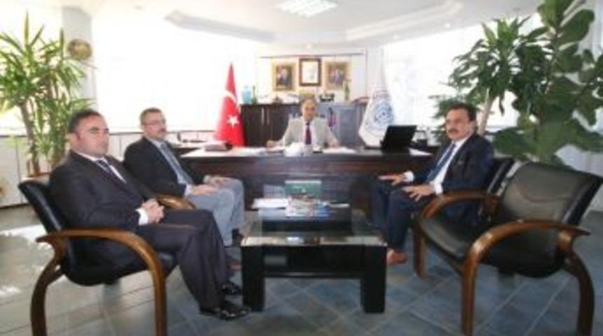 Ers&ouml;z&rsquo;den, Başkan &Ouml;zaltun&rsquo;a Ziyaret