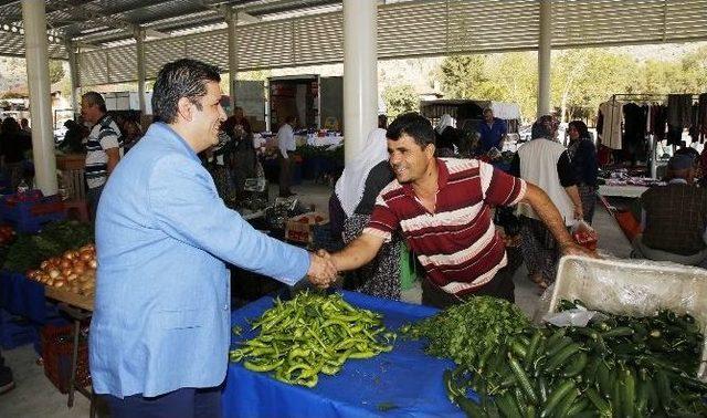 Döşemealtı Kovanlık Mahallesi’nin İlk Meydanı Ve Pazaryeri Açıldı