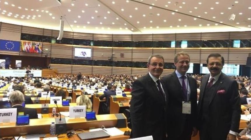 Başkan Murzioğlu Br&uuml;ksel&rsquo;de