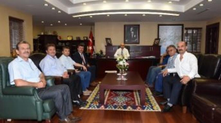 Mobilyacılardan Vali Demirtaş&rsquo;a Ziyaret