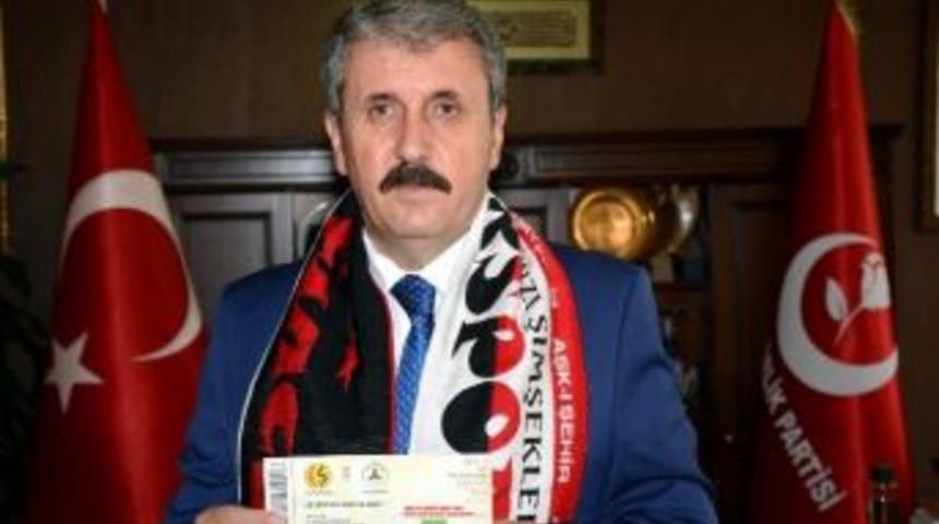 Başkan Destici&rsquo;den Eskişehirspor&rsquo;a Destek