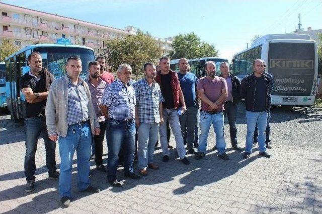 Tekirdağ B&uuml;y&uuml;kşehir Belediyesinin Otob&uuml;slerine El Koydular 1