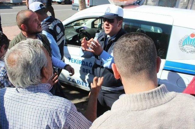 Tekirdağ B&uuml;y&uuml;kşehir Belediyesinin Otob&uuml;slerine El Koydular 2