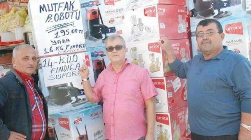 Fındık Getirene K&ouml;m&uuml;r Bedava