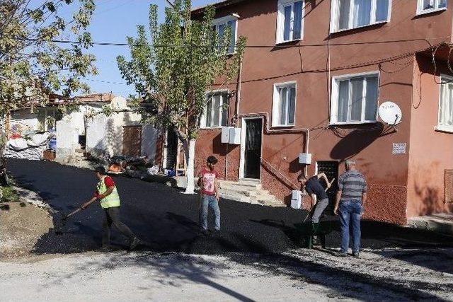 Kocahıdır Mahallesinde 9 Sokak Yenileniyor