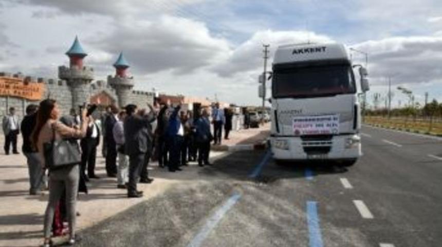 Afyonkarahisar&rsquo;dan, Halep&rsquo;e 510 &Ccedil;uval Un Yardımı G&ouml;nderildi