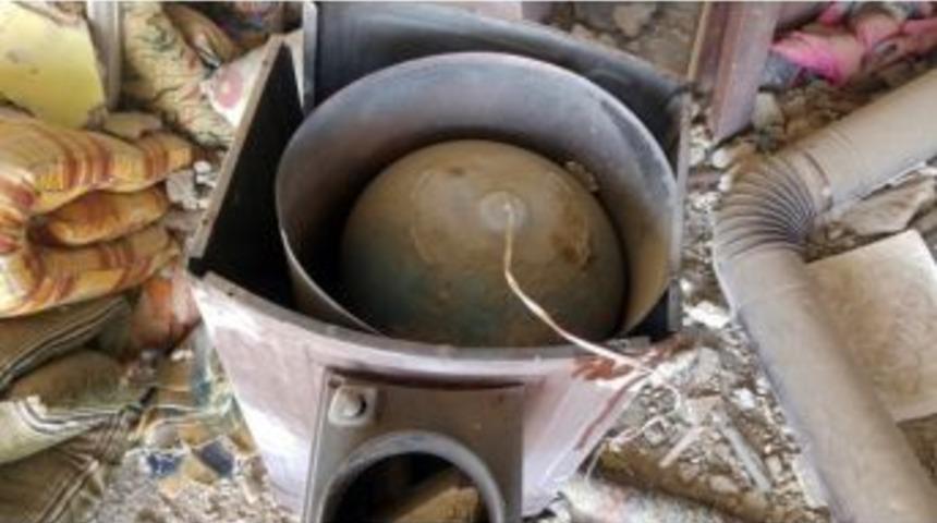 Nusaybin&rsquo;de Soba Ve Sokakta Tuzaklanan Patlayıcı İmha Edildi