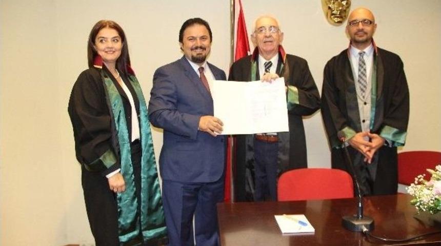 Bursa Barosu Yeni Başkanı Altun G&ouml;reve Başladı