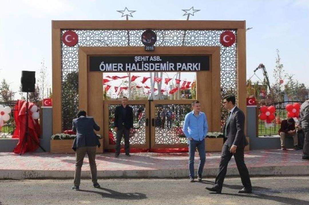 Niğde&rsquo;de Şehit &Ouml;mer Halisdemir Parkı T&ouml;renle A&ccedil;ıldı