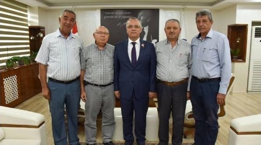 Muhtarlardan Başkan Kayda&rsquo;ya Ziyaret