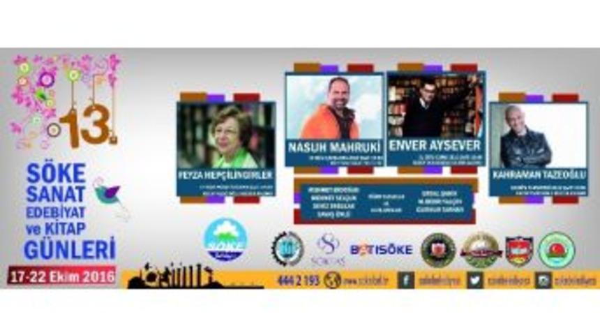 S&ouml;ke&rsquo;de Sanat, Edebiyat Ve Kitap Dolu G&uuml;nler Başlıyor