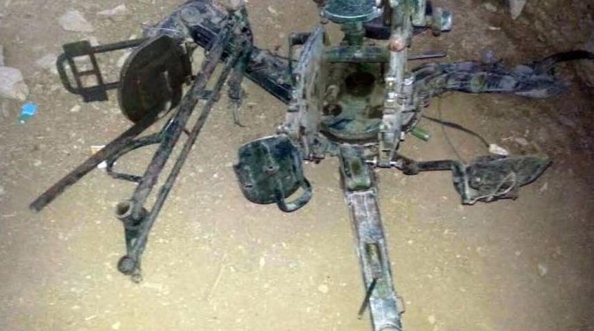 &Ccedil;ukurca Uzundere Seriertuşi Tepe&rsquo;de Ter&ouml;ristlere Ait M&uuml;himmatlar Ele Ge&ccedil;irildi