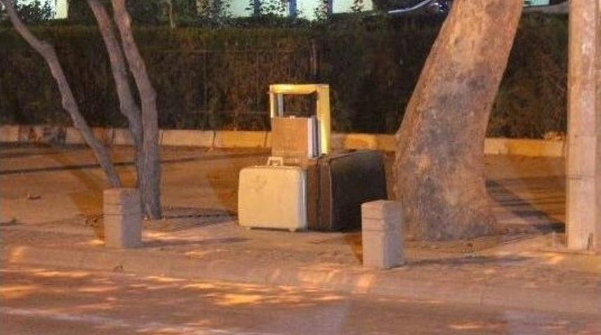 Konya&rsquo;da Ş&uuml;pheli Valiz Paniği