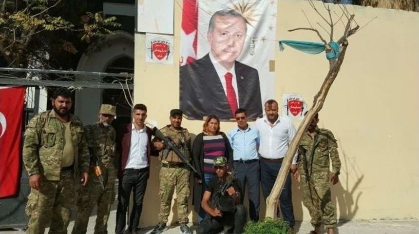 Diriliş Başkanlarından Cerablus&rsquo;a Ziyaret