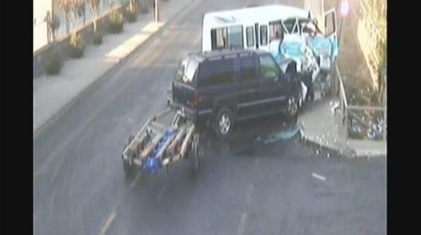 Marmaris&rsquo;te Trafik Kazaları Mobese&rsquo;de