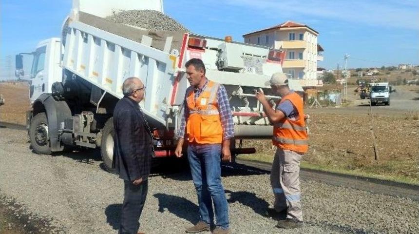 Başkan Yardımcısı Duman, Omur&ccedil;a Yolunda İncelemelerde Bulundu