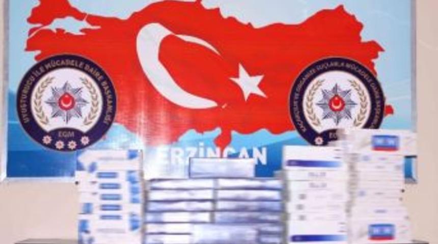 Erzincan’da Kaçak Sigara Operasyonu