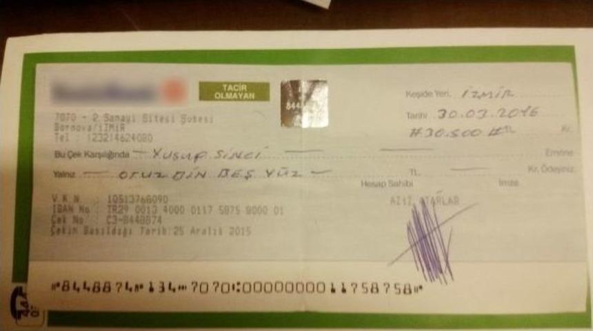 (&ouml;zel Haber) &Ccedil;ek Dolandırıcılarının Tuzağına D&uuml;şt&uuml;