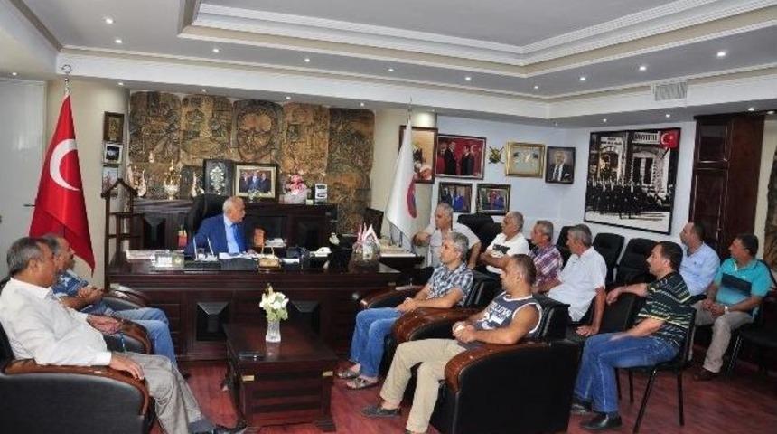 Saydam Esnafından S&ouml;z&uuml;tek&rsquo;e Destek Ziyareti