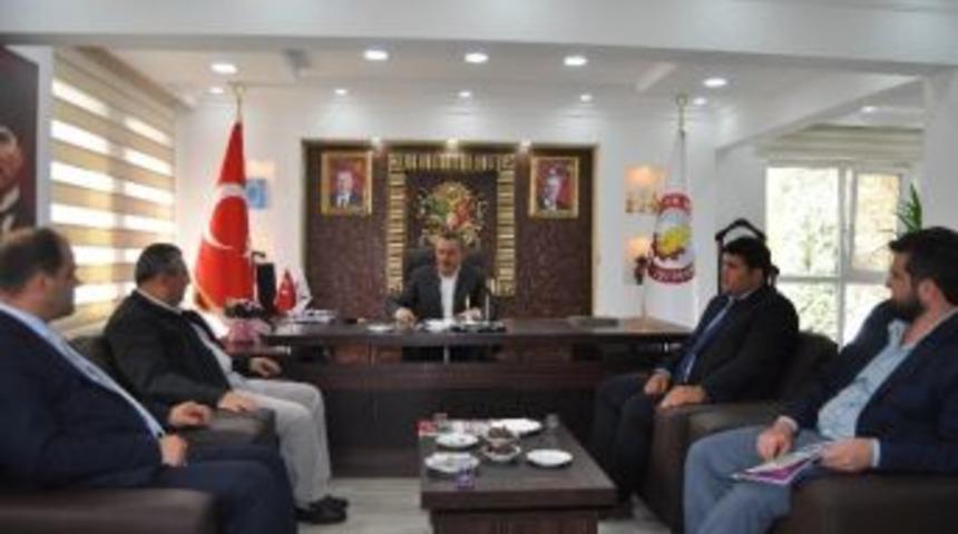 Daire Başkanı &Ccedil;etiner&rsquo;den Başkan Tutal&rsquo;a Ziyaret