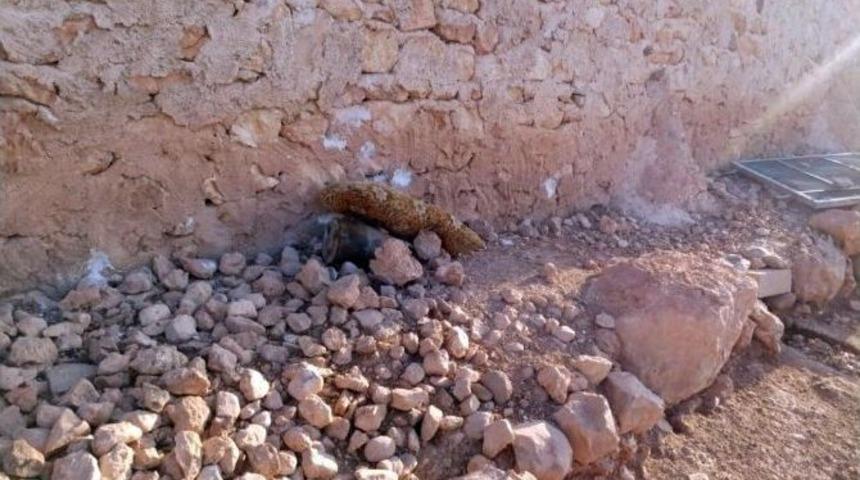 Tsk, Kafrah&rsquo;da Ele Ge&ccedil;irilen Patlayıcıların G&ouml;r&uuml;nt&uuml;lerini Paylaştı