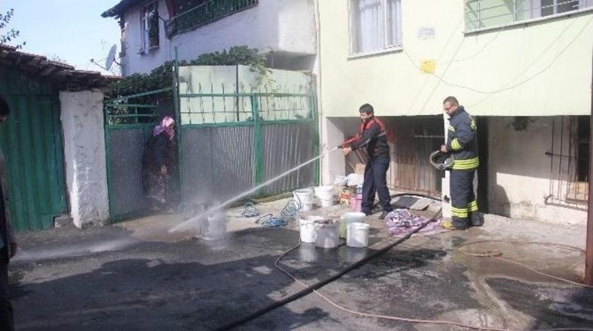 Alev Alan Mutfak T&uuml;p&uuml; Korkuttu