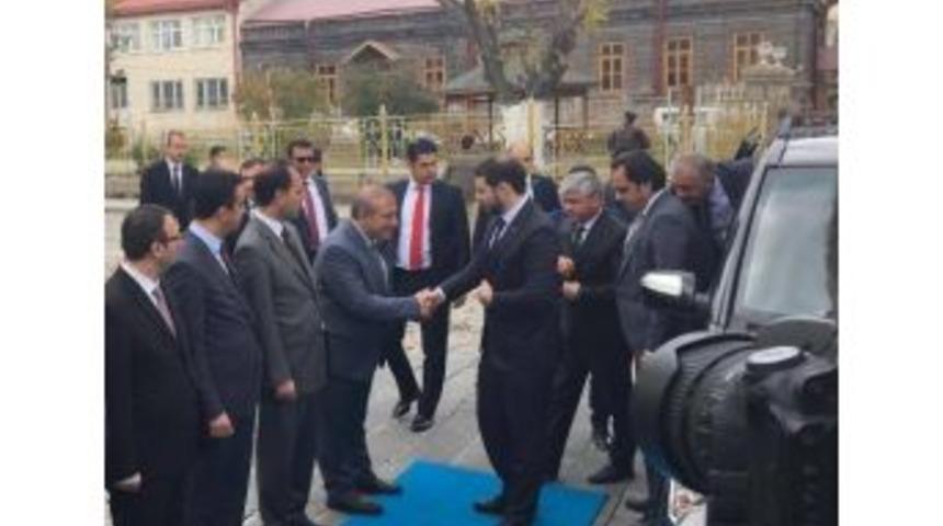 Enerji Tabi Kaynaklar Bakanı Berat Albayrak, Kars&rsquo;ta