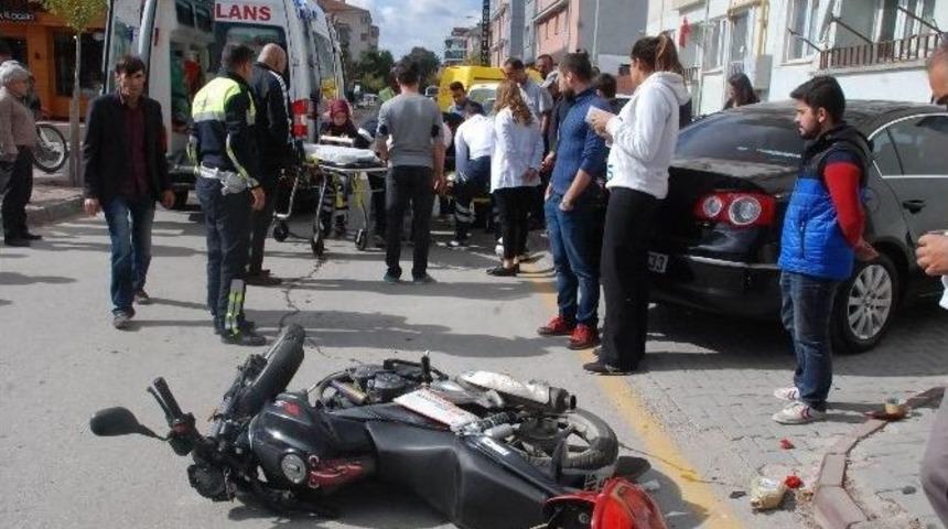 Motosikletli Kurye &Ouml;l&uuml;mden D&ouml;nd&uuml;