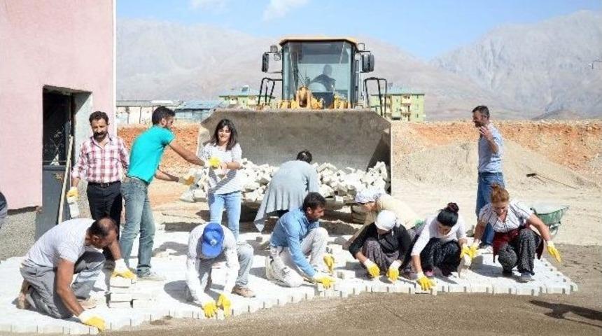 Munzur Baba Cemevi&rsquo;nde &Ccedil;evre D&uuml;zenleme &Ccedil;alışmaları Başladı
