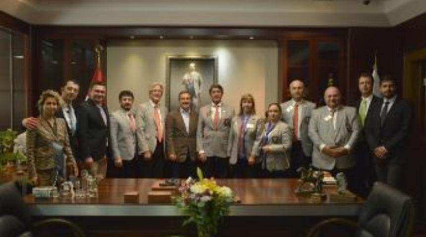 Rotary Kul&uuml;plerinden Başkan Ata&ccedil;&rsquo;a Ziyaret