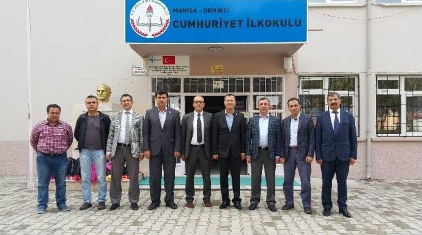 Eğitim-bir-sen&rsquo;den Demirci&rsquo;ye Ziyaret