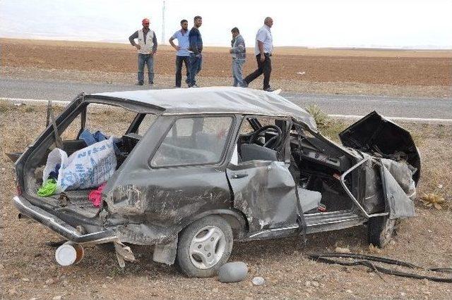 Otomobille Kamyonet Çarpıştı: 1 Ölü, 1’i Ağır 5 Yaralı