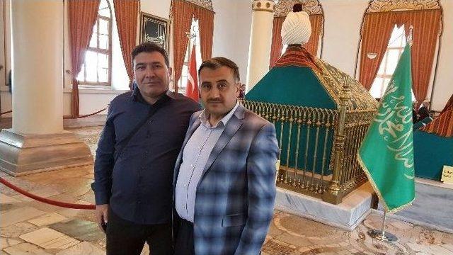 Develi Belediye Başkanı Mehmet Cabbar Osman Gazi Türbesini Zirayet Etti