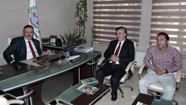 Tureb Başkanı Apalı, Nevşehir Belediye Başkan Vekili Seçen’i Ziyaret Etti