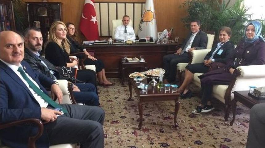 Turan, Başbakan Yardımcısı Nurettin Canikli&rsquo;yi Ağırladı