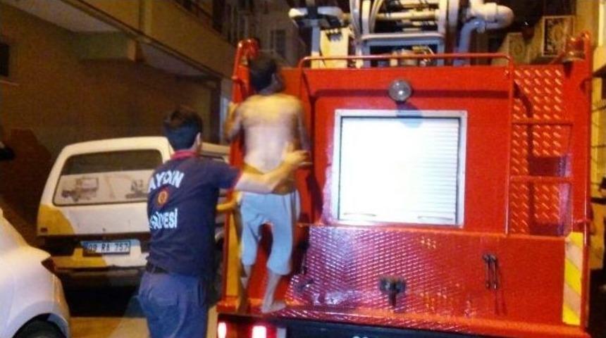 Nazilli&rsquo;de Korkutan Yangın