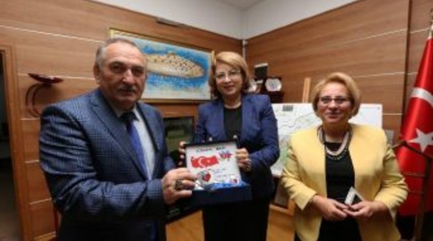 Azeri Başkatip Başkan Yılmaz&rsquo;ı Ziyaret Etti