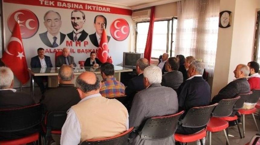 Başkan Erdem: "mhp Yeni Bir Algı İle Yıpratılmaya &Ccedil;alışılıyor"